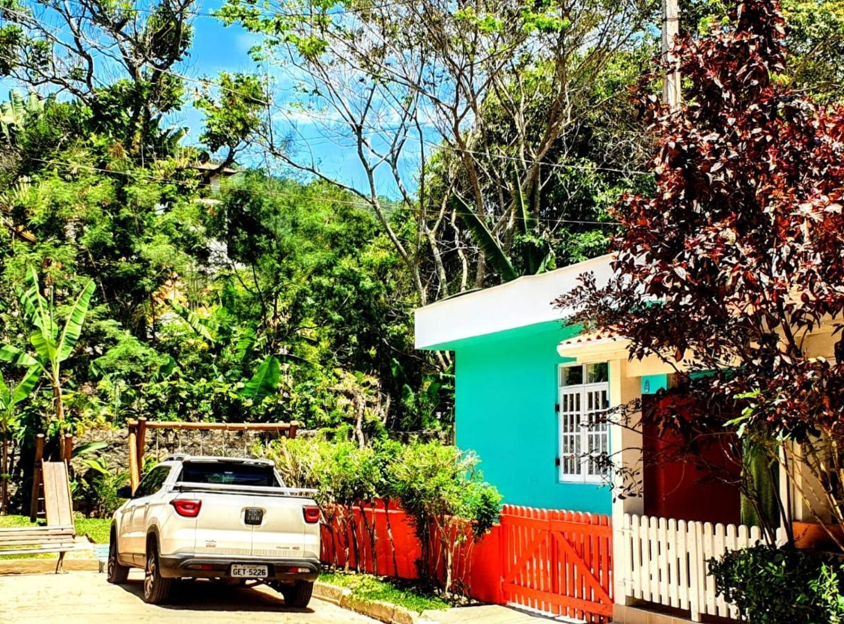 Aconchego E Pe Na Areia Em Ilhabela Villa Luaran gambar